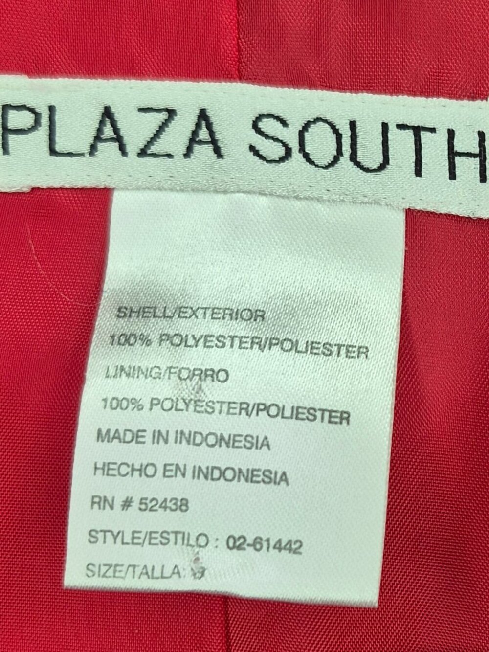 red blazer - Picture 2 of 2